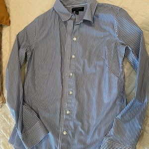 Classic BR button down striped shirt
